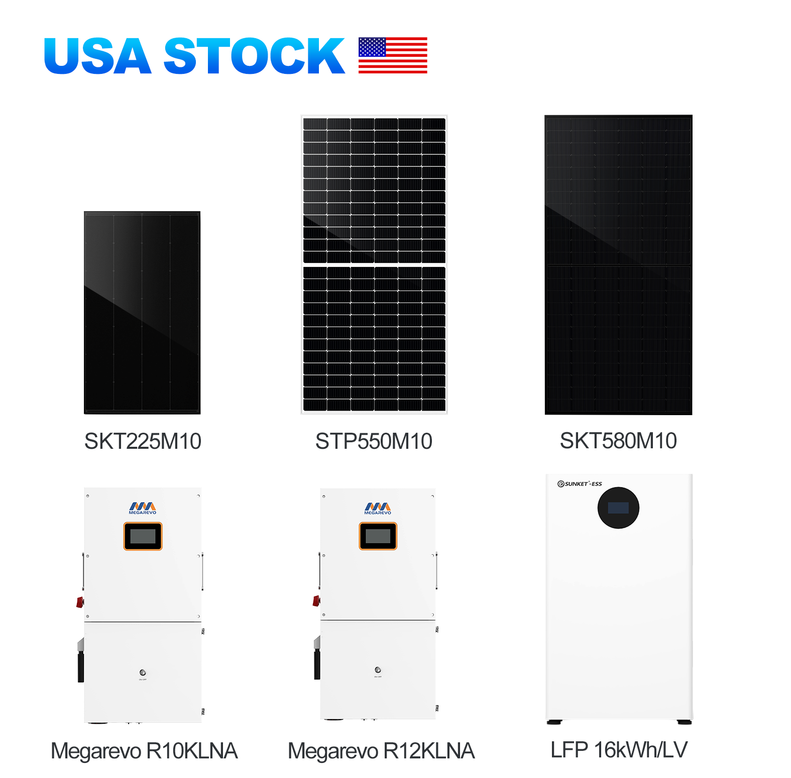 Sunket solar panel