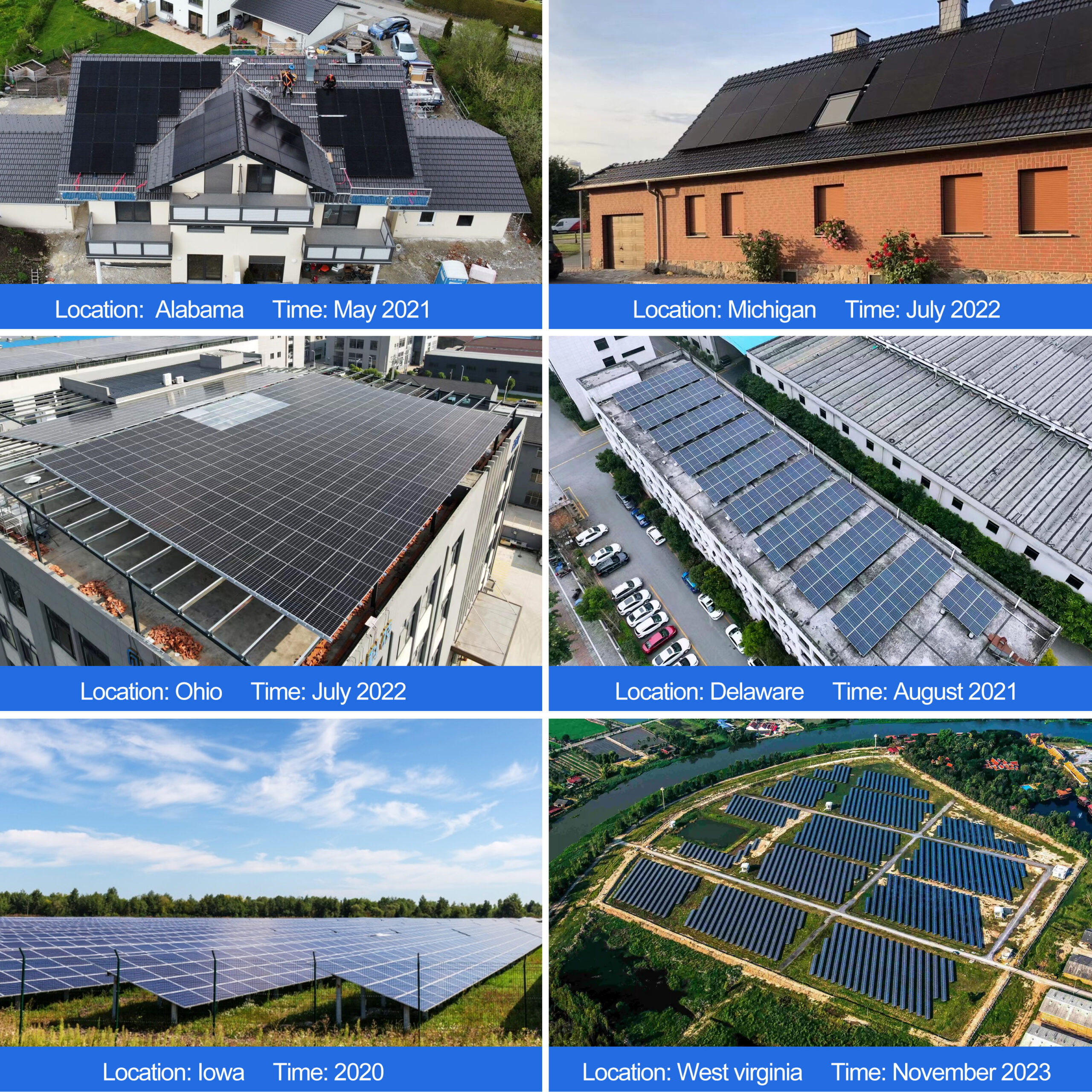 Sunket solar panel
