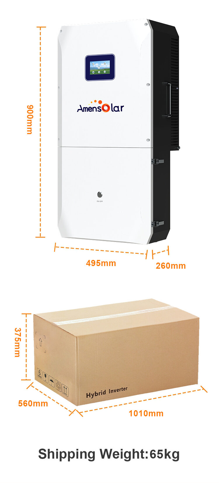 Amensolar N3H-X10US