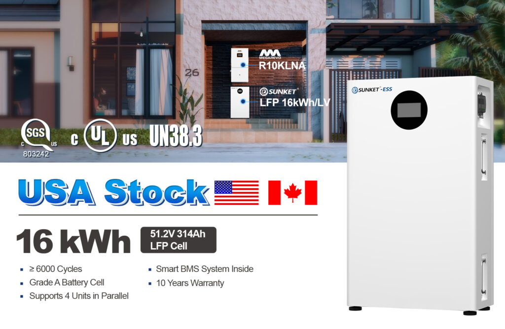 Sunket lithium battery