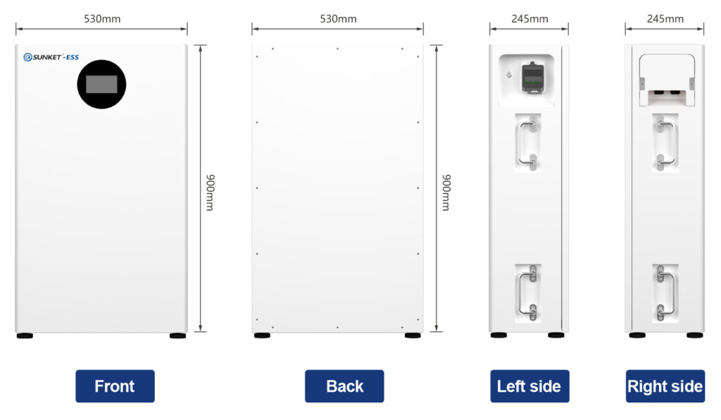 Sunket lithium battery